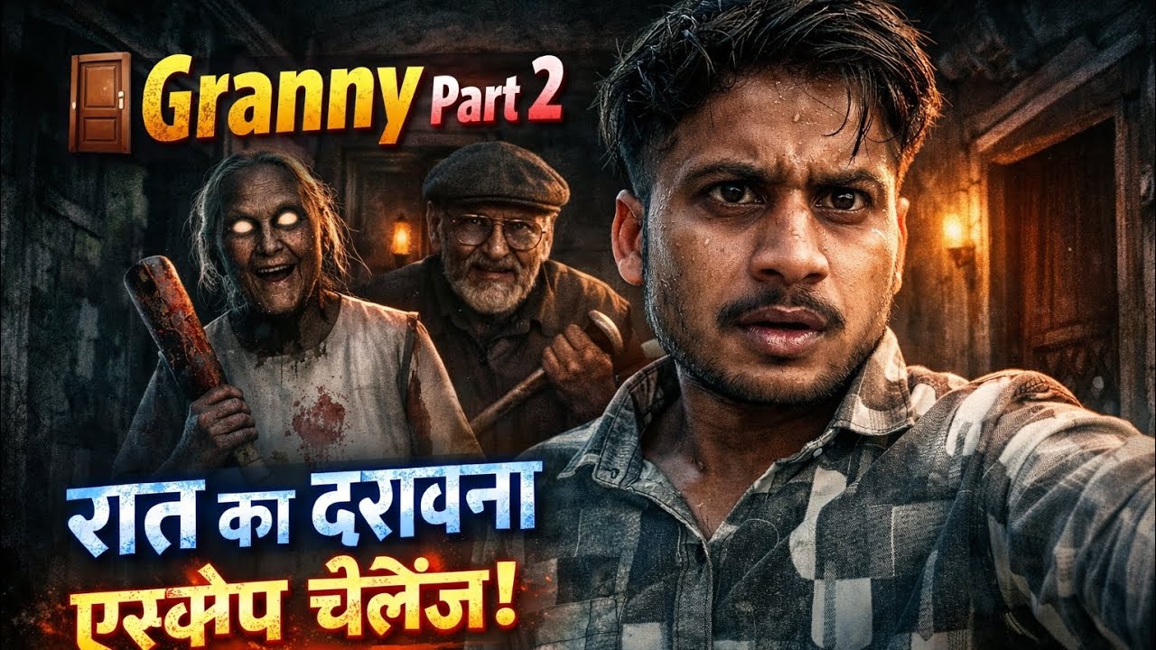 🚪 Granny Part 2 – रात का डरावना एस्केप चैलेंज!