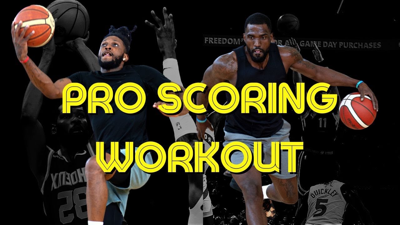 NBA & Overseas PROS Go Through an INTENSE Scoring Workout