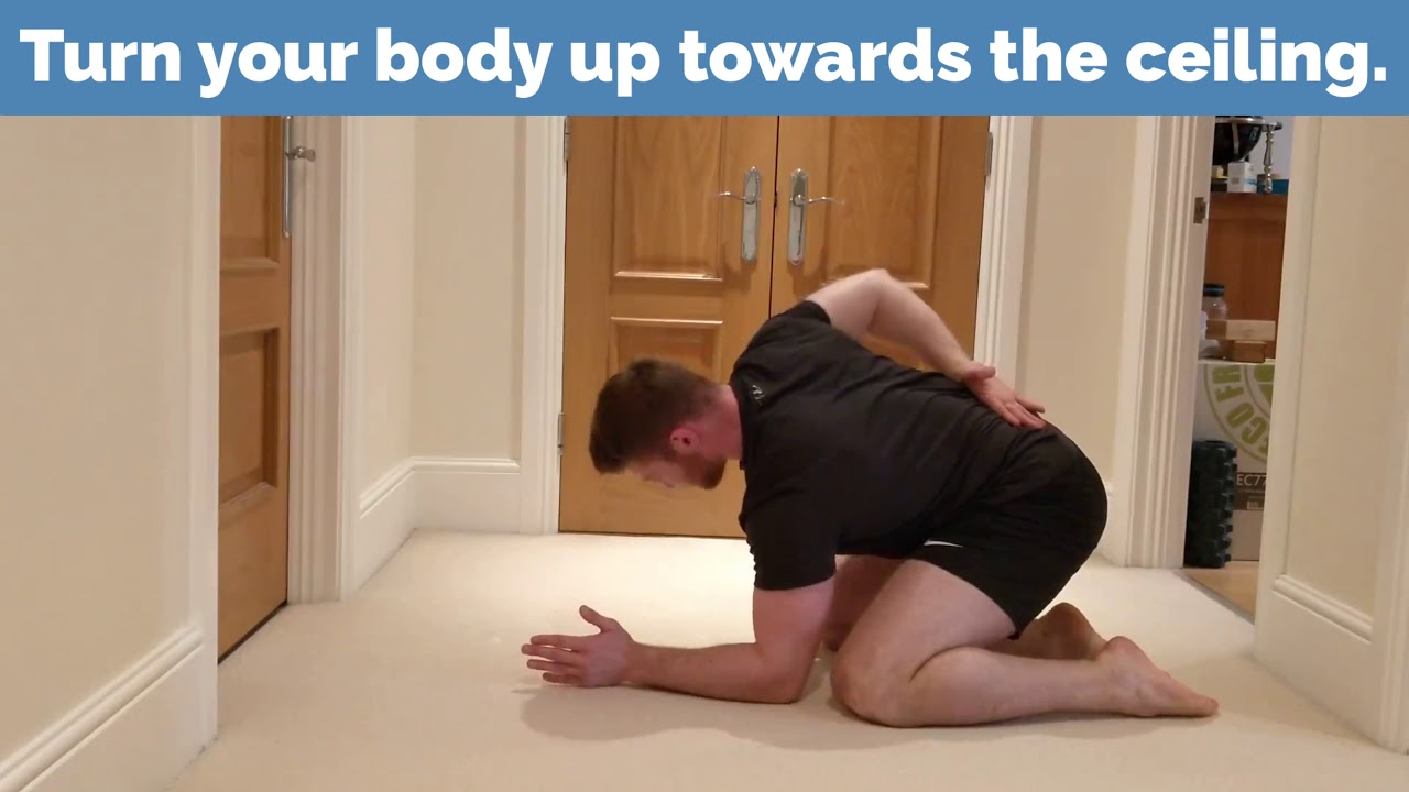 Back Stretch For Golfers - Lumbar Lock Reachbacks | Epsom Chiropractor