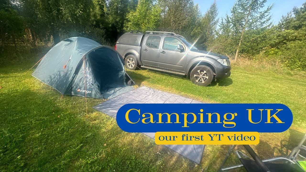 CAMPING in the Cotswolds - Our first time