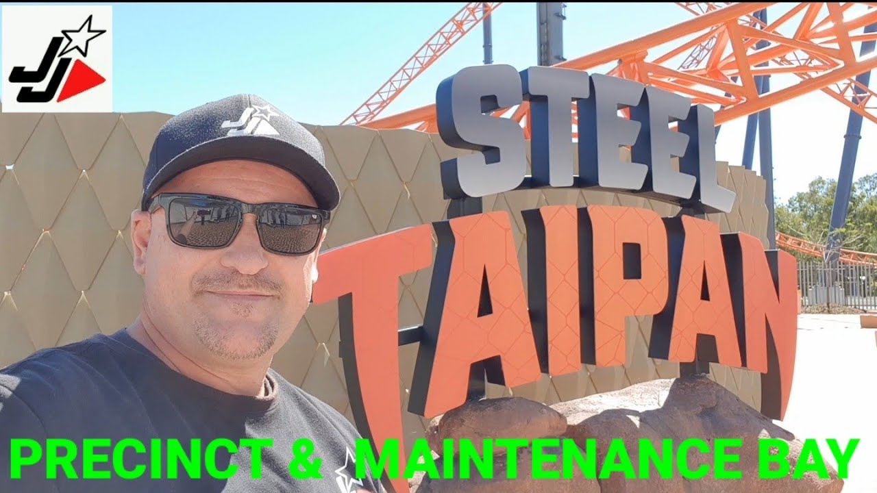 STEEL TAIPAN - INSIDE SNEAK PEEK! | DREAMWORLD - GOLD COAST THEME PARK