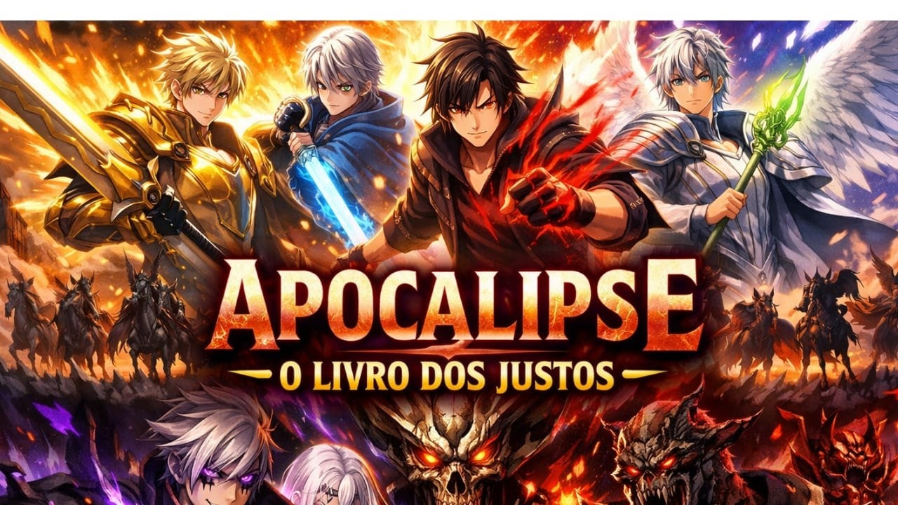 trailher oficial com intro exclusiva anime apocalipse selo dos justos