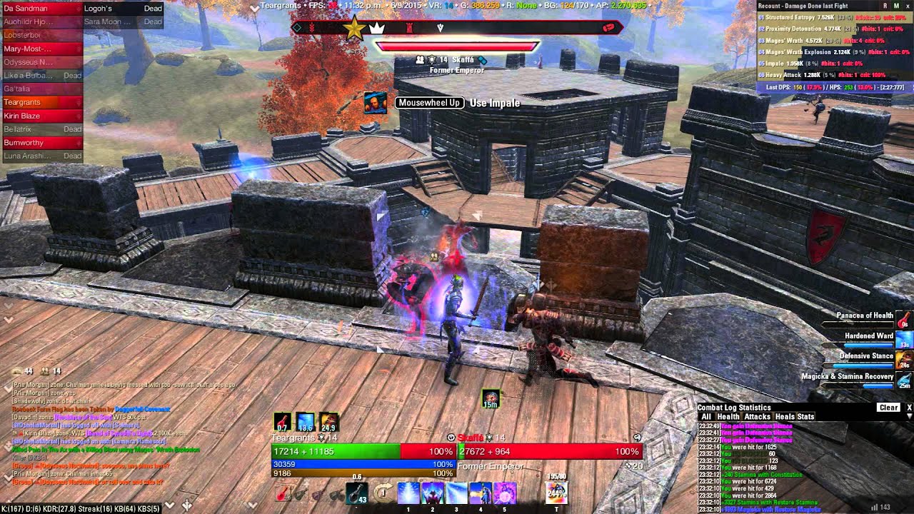 ESO PVP - [Chalamo Inner] Creative Use of Game Mechanics