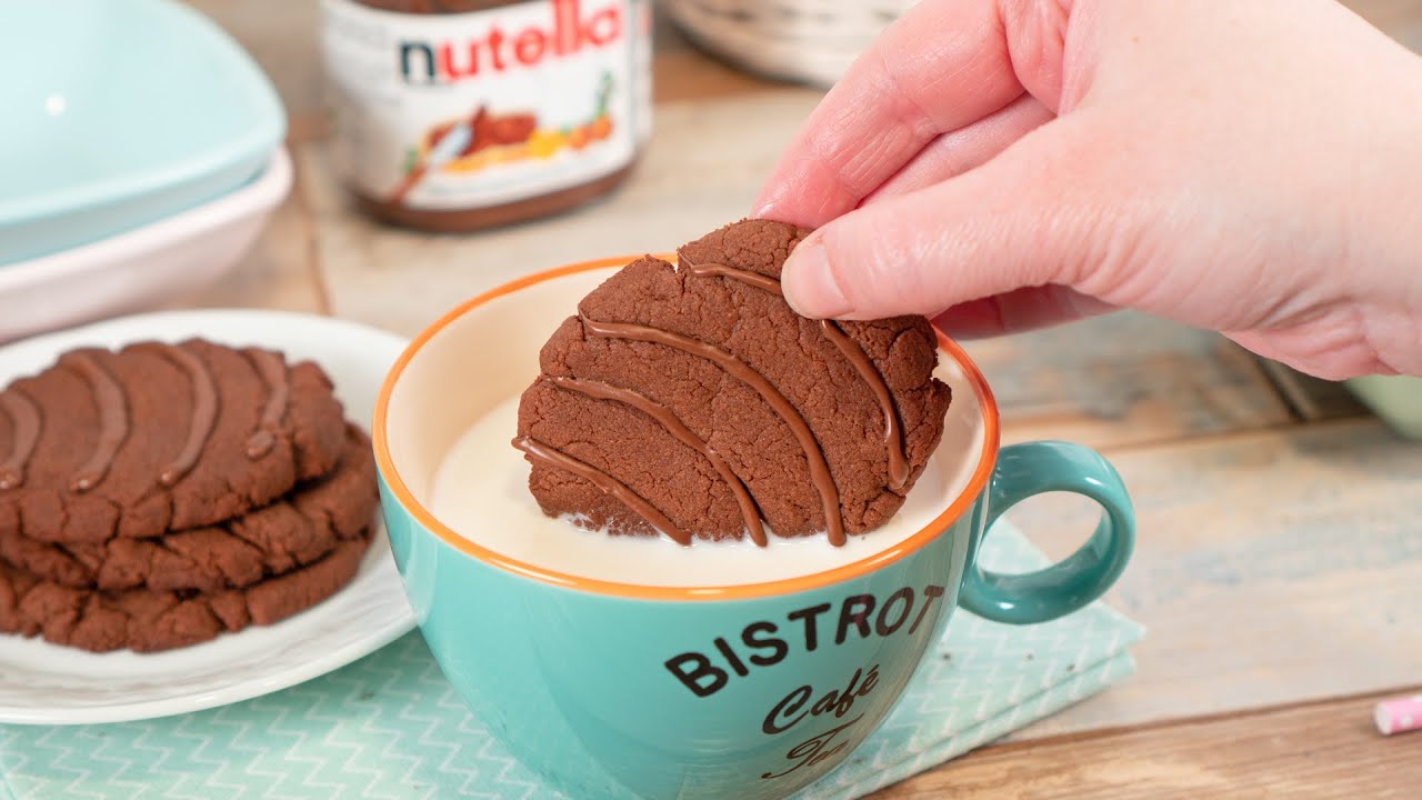 SOLO 3 INGREDIENTES!!! Galletas de Chocolate FACILÍSIMAS