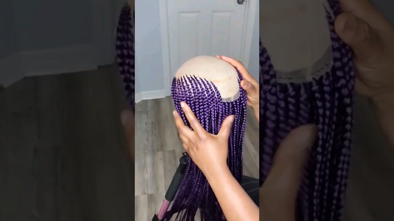 simple way to make feed-in braid wig#tutorial/no closure
