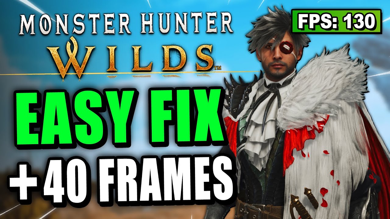 Monster Hunter Wilds &mdash; как повысить FPS и производительность / прекратить подтормаживания на любо...