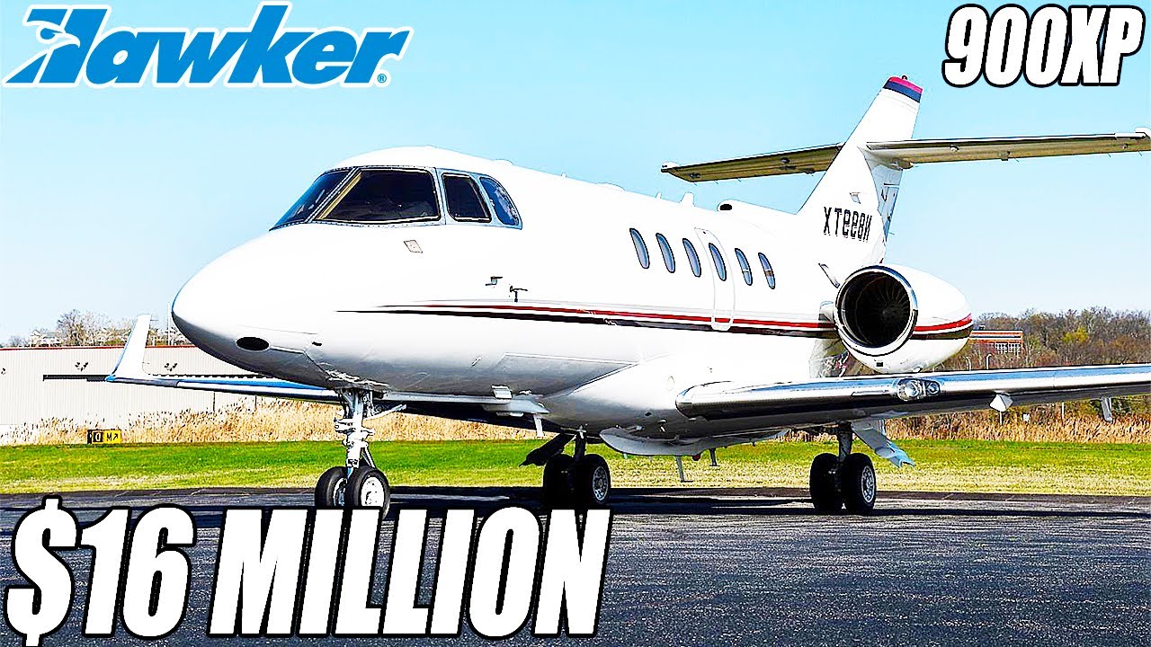 Внутри Hawker 900XP за 16 миллионов долларов