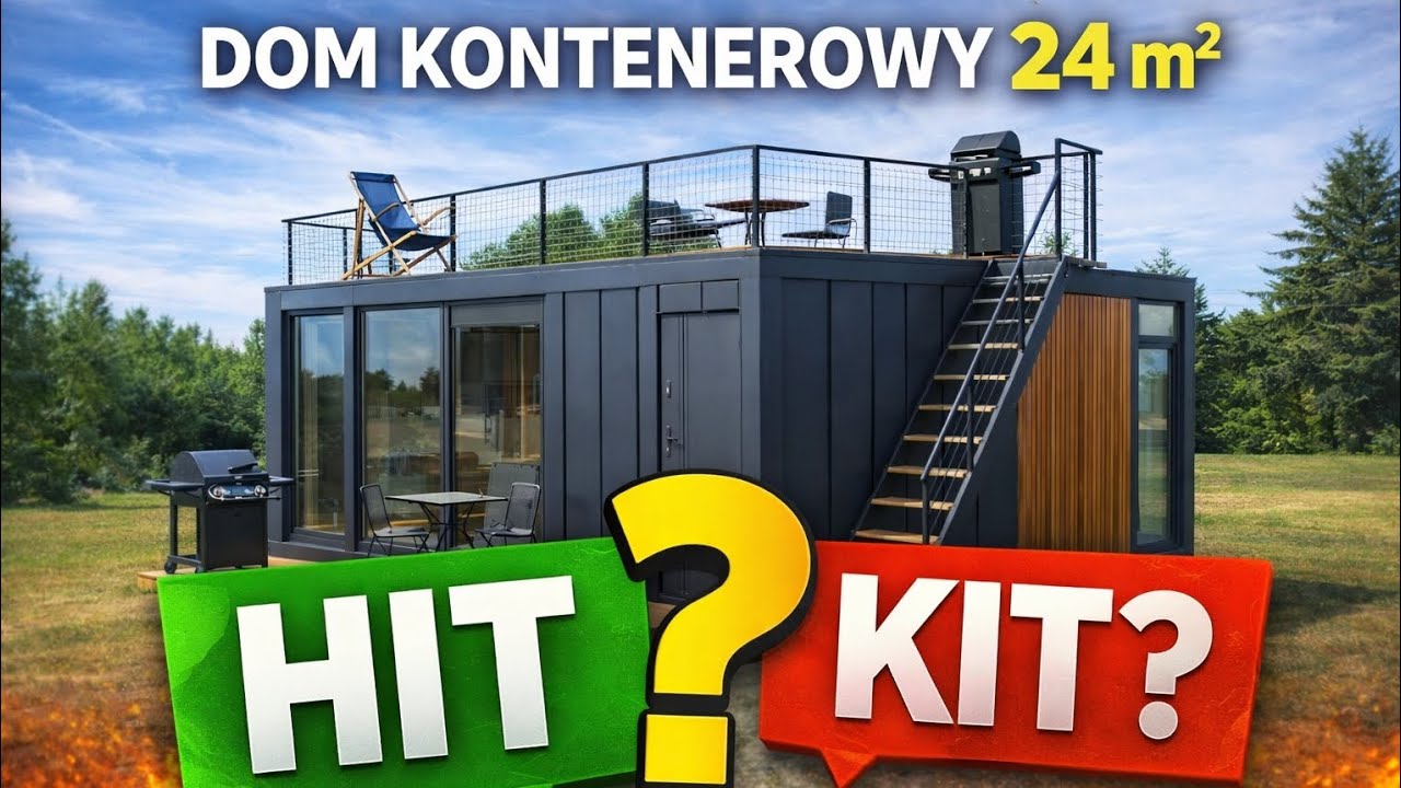 Dom kontenerowy - czy warto ? 