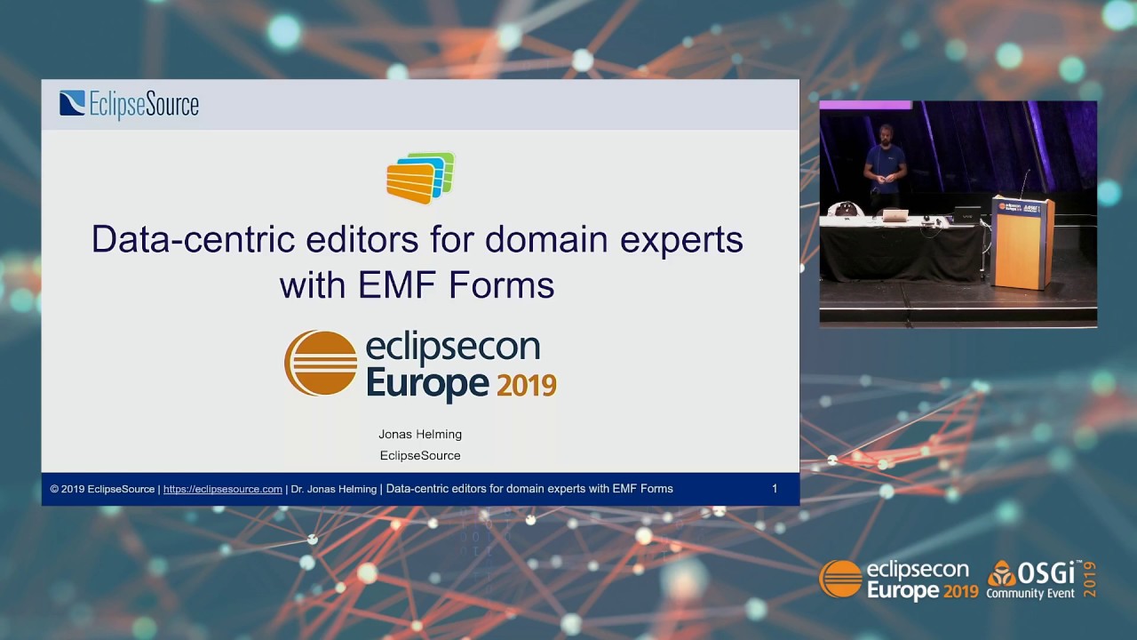 Data-centric editors for domain experts with EMF Forms