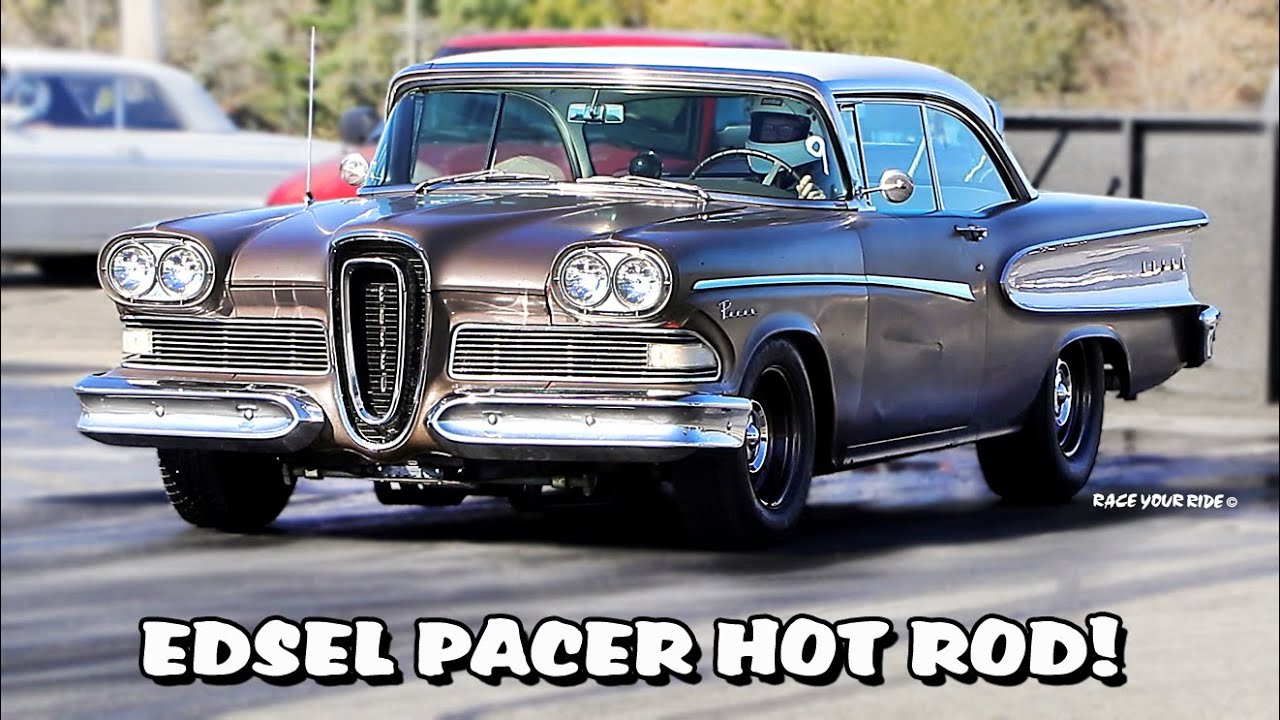 RESURRECTED RARE '58 EDSEL PACER HOT ROD! ABANDONED FOR 35 YEARS! 428 FE BIG BLOCK! BYRON!