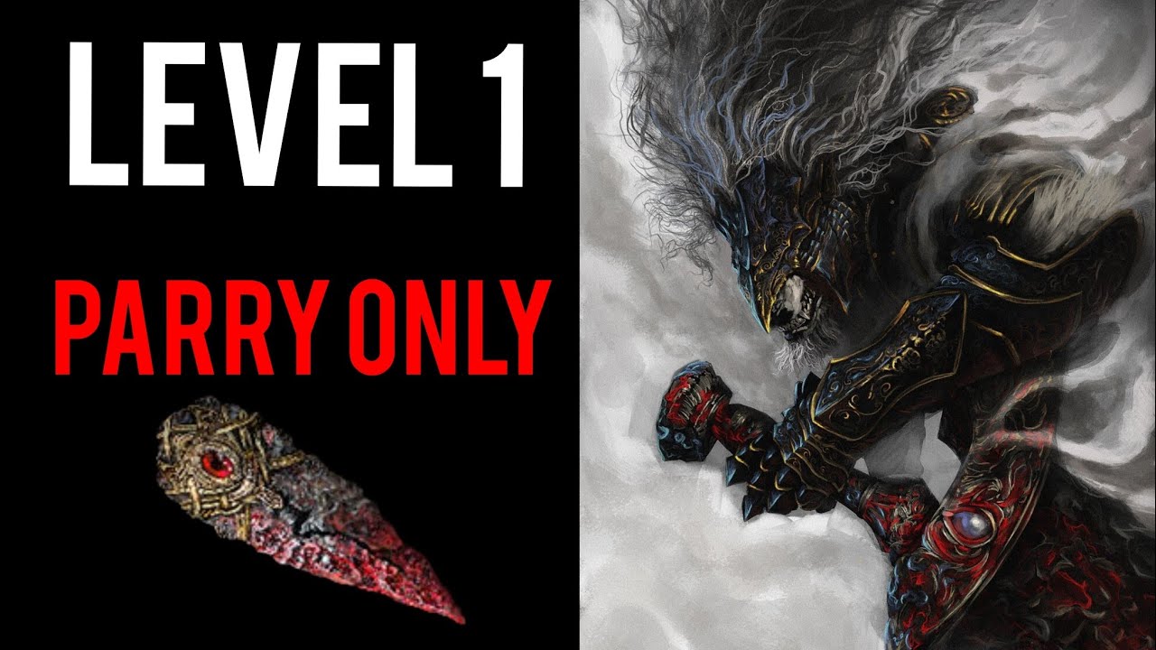 Elden Ring | Maliketh Parry Only | Level 1 