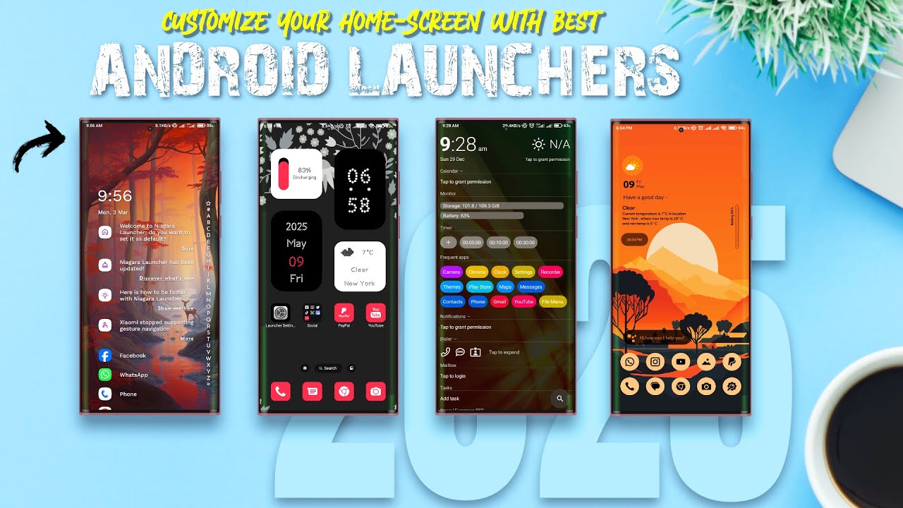 🔥 Top 10 Best Android Launchers in 2025 – You Won’t Believe #1!