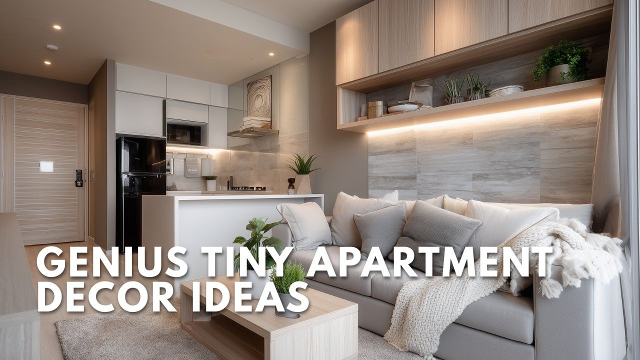 Genius Tiny Apartment Decor Ideas That Make Small Homes Feel Spacious