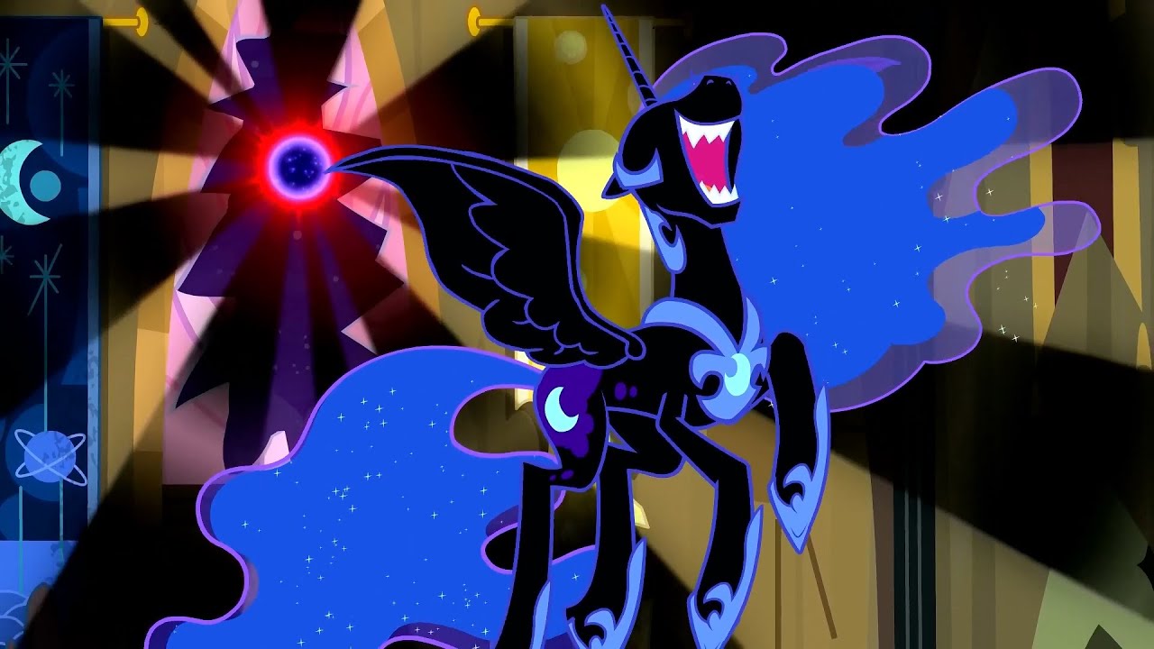 All Nightmare Moon Scenes - My Little Pony: Friendship is Magic Seasons 1-6