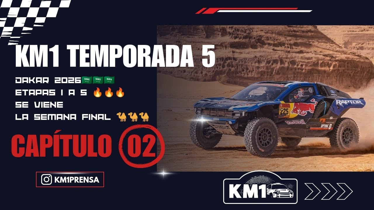 #KM1 DAKAR 2026 / CARLOS SAINZ / ARABIA SAUDITA / CHALECO LÓPEZ / IGNACIOCORNEJO (T05 E02)