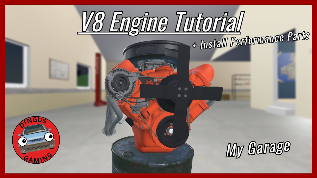 How to build a V8 Engine + Install Performance Parts | My Garage