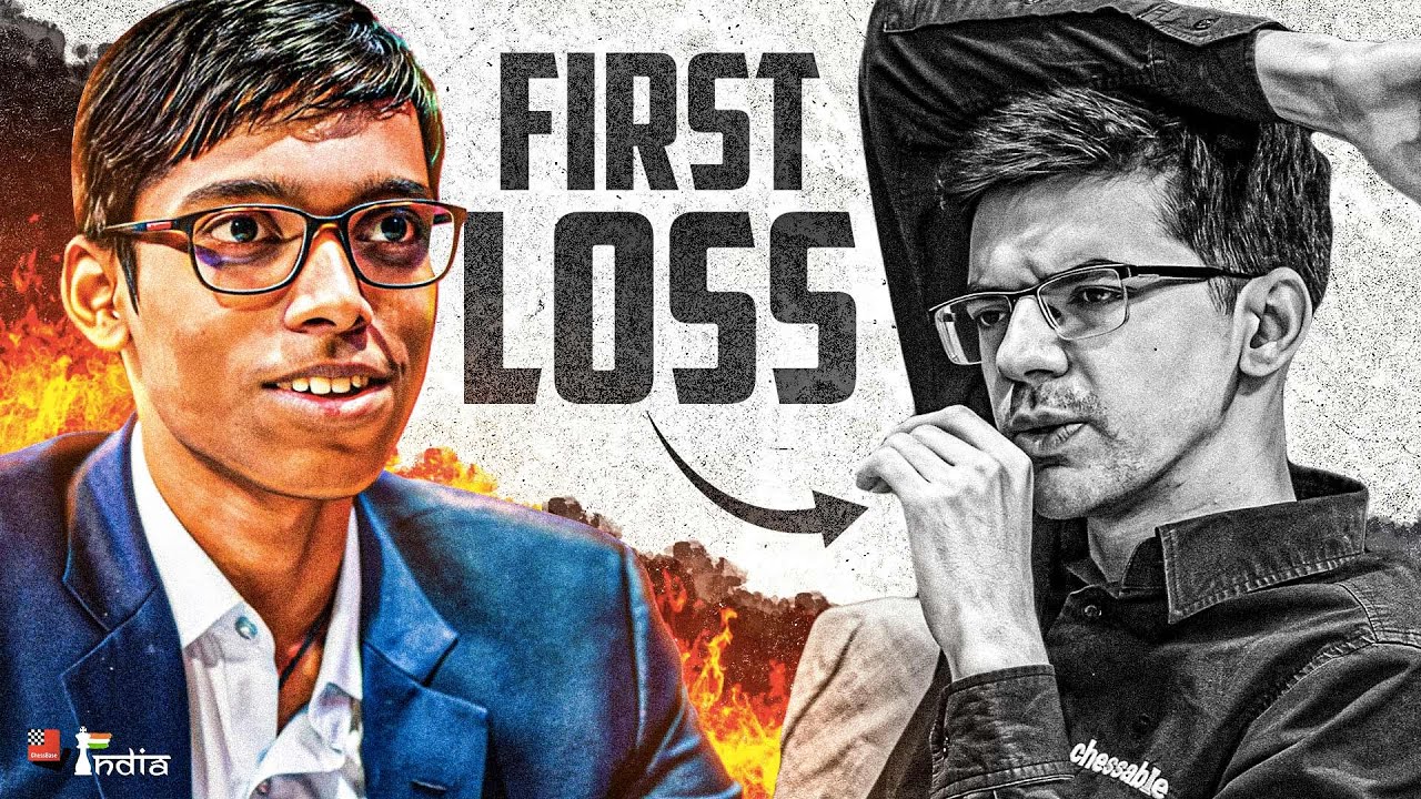 Praggnanandhaa beats Anish Giri for the first time in Classical Chess | Superbet Classic 2024