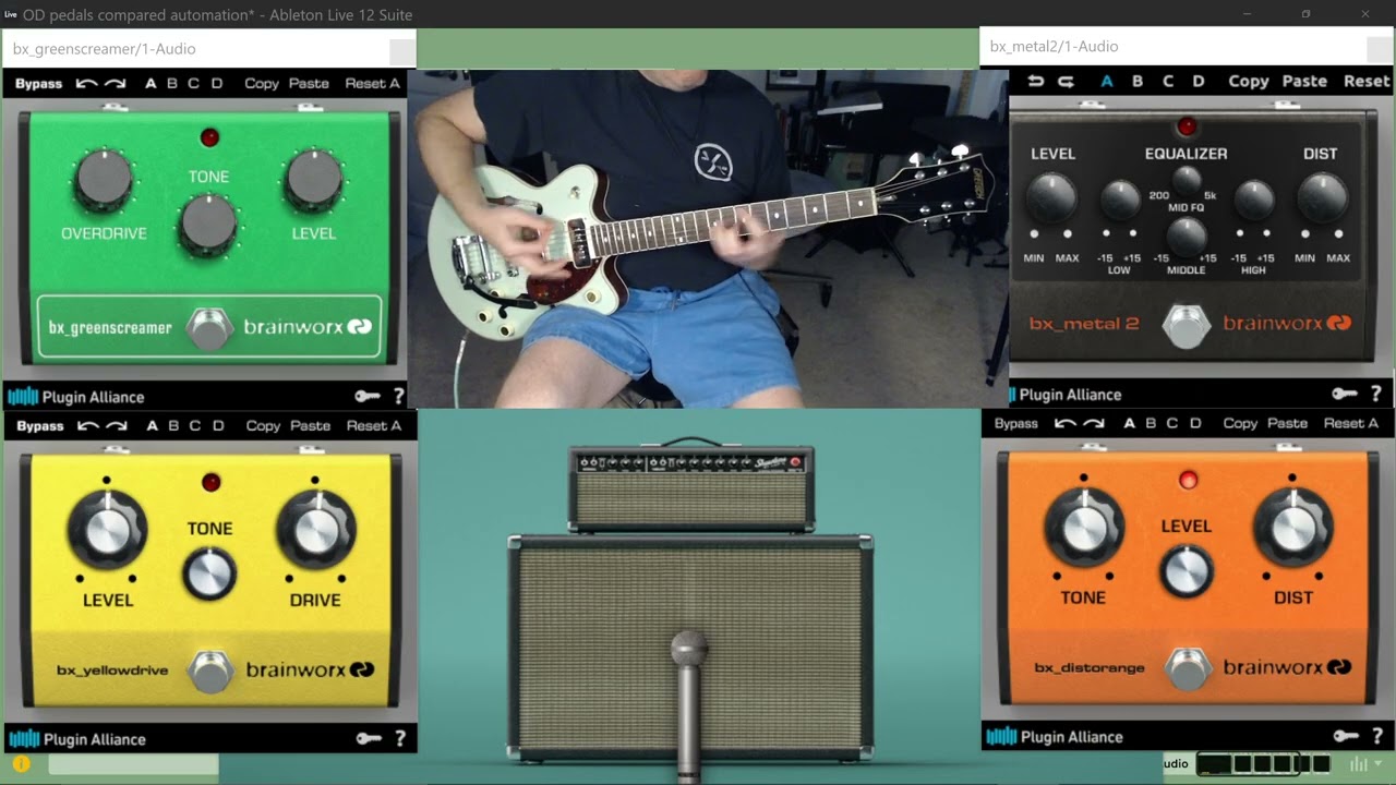 Overdrive vs. Distortion - Demo