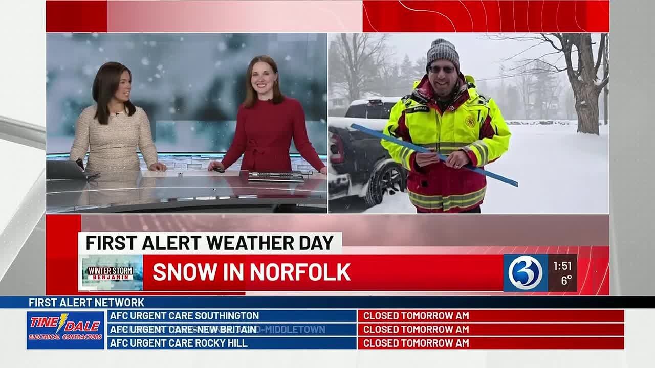 Dealing with snow in Norfolk