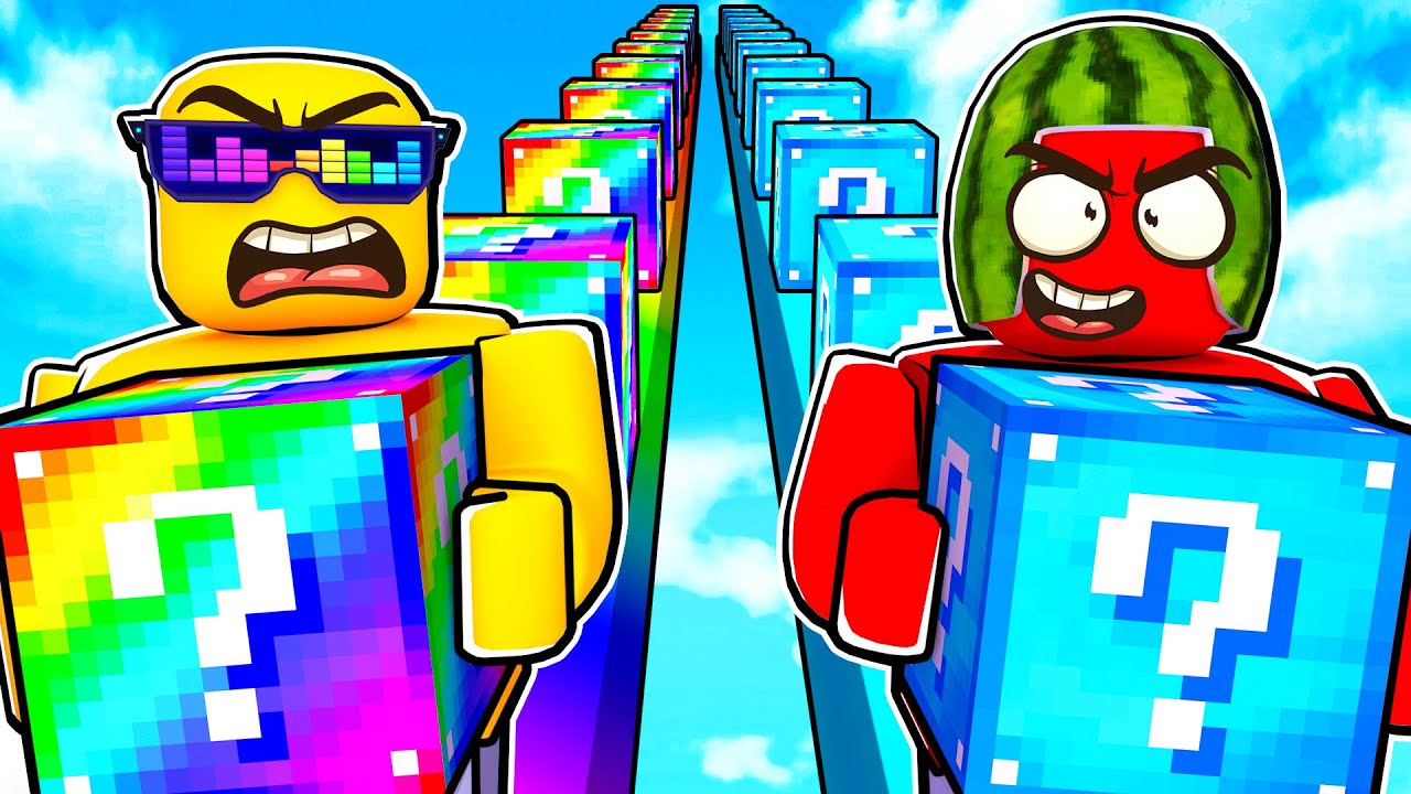 Roblox LUCKY BLOCK RACE