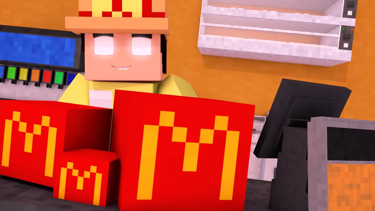 Minecraft: CUBÃO DO MCDONALDS !! - Lucky Block PVP