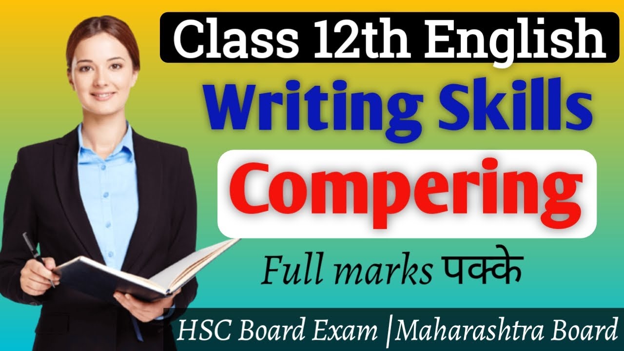 12th English Compering | Writing skills |
