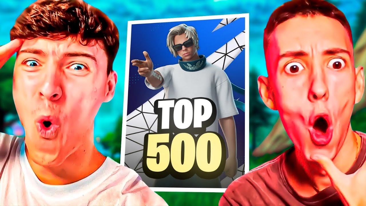 🔴🏆 CONSEGUÍ LA SKIN DE RUBIUS EN EL TORNEO con MI HERMANO (TOP 500) 🔴🏆
