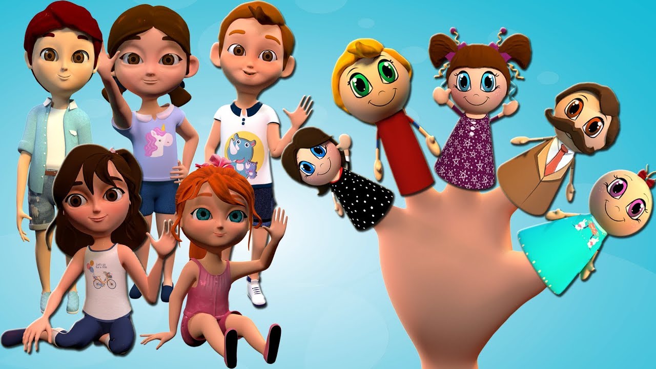 Finger Family Song | Daddy Finger Song | YouTube Nursery Rhymes from Banana Cartoon 3D [HD]