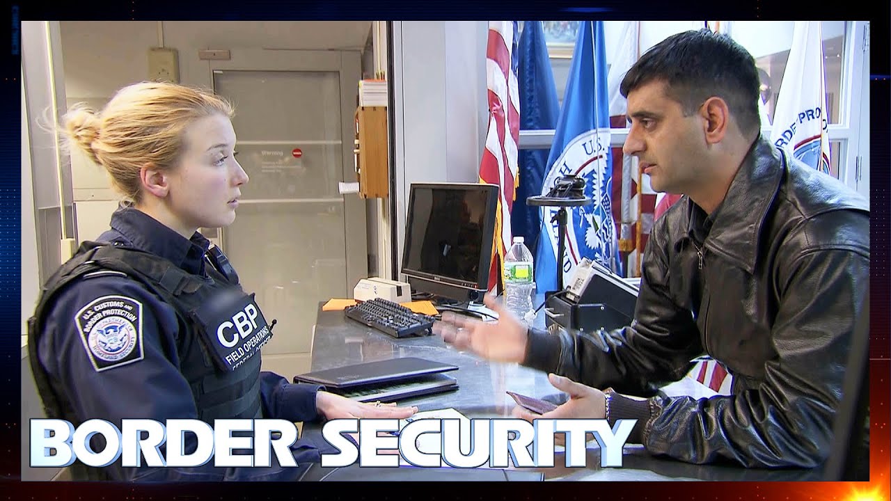 Traveller Attempts Illegal Entry At Border | S1 Ep 23 | Border Security America