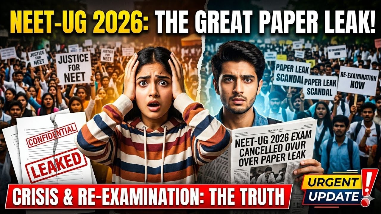 Crisis and Re-Examination: The NEET-UG 2026 Paper Leak Scandal