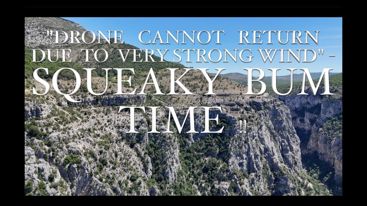 Motorcycle Tour Ireland France Italy 2025 Ep10 B - THE GORGES DU VERDON BY BIKE & DRONE TO AIGUINES