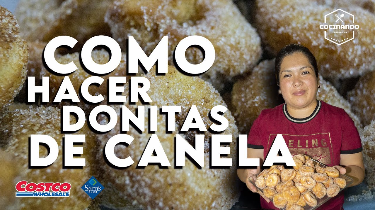 Como hacer donitas de canela ( Estilo sams y costco )