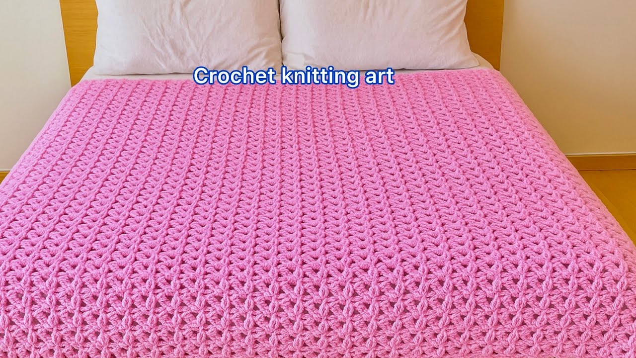 So Easy, So Beautiful!🌸 Must Try Crochet Stitch for Beginners! Crochet baby blanket, Shawl