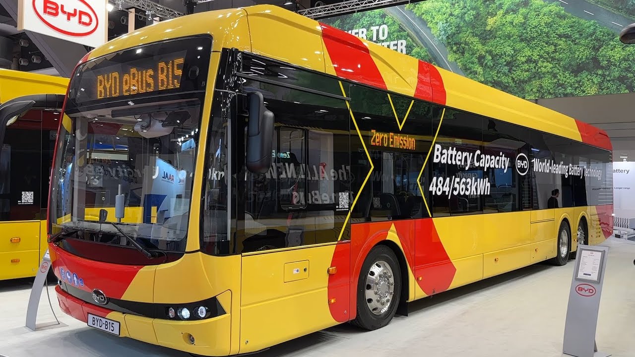 2024 BYD eBus B15 Electric City Bus Review | TruckTube