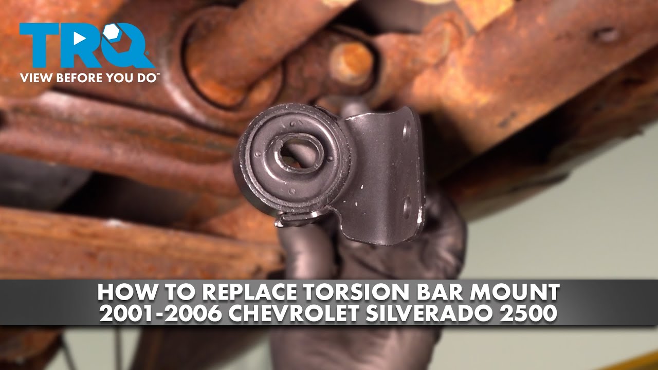How to Replace Torsion Bar Mount 2001-2006 Chevrolet Silverado 2500