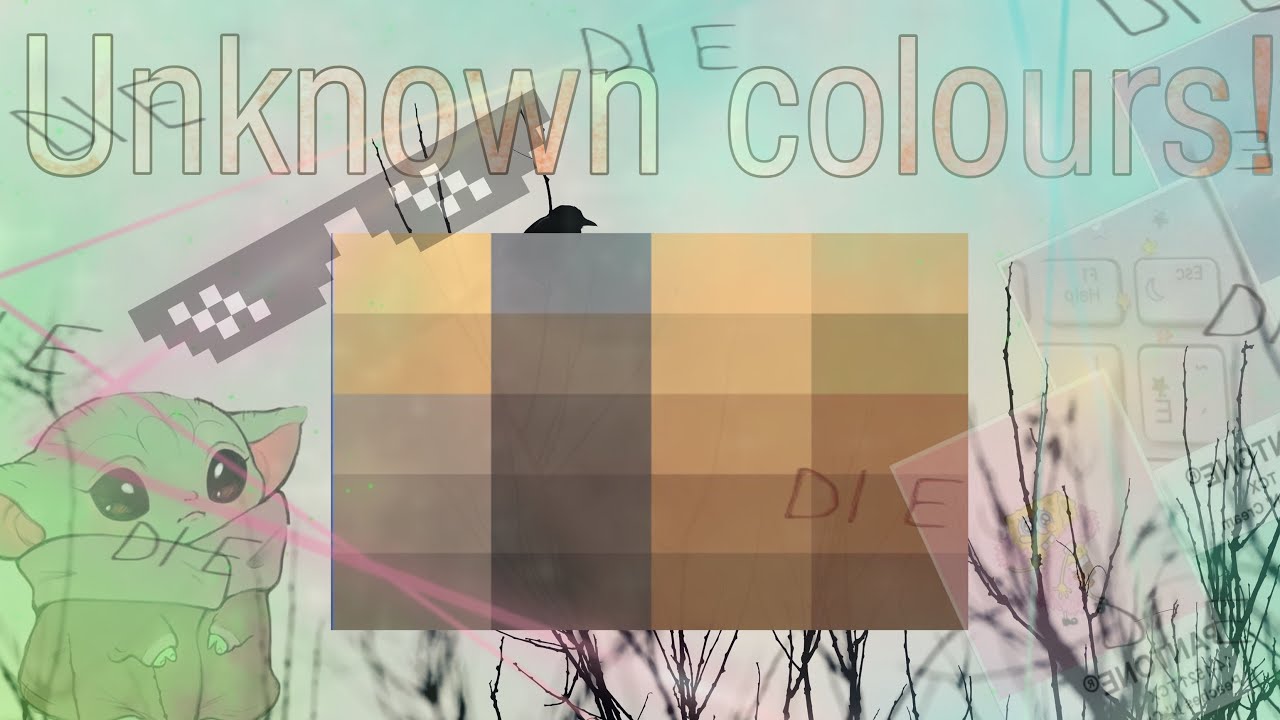 How To Get Unknown Colours - Pixel Gun 3D ||~Free To Copy~.