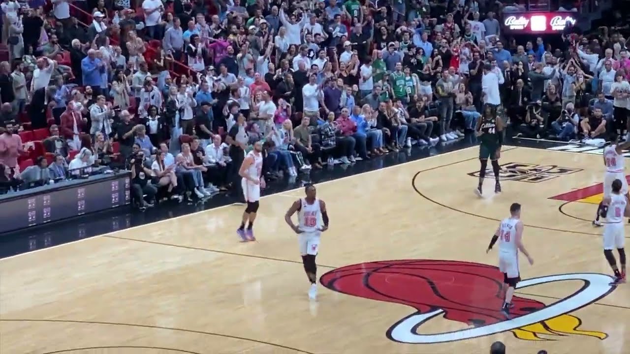 Bam Adebayo Game Winner v. Celtics (1/24/23) #fancam #gamedayvlog