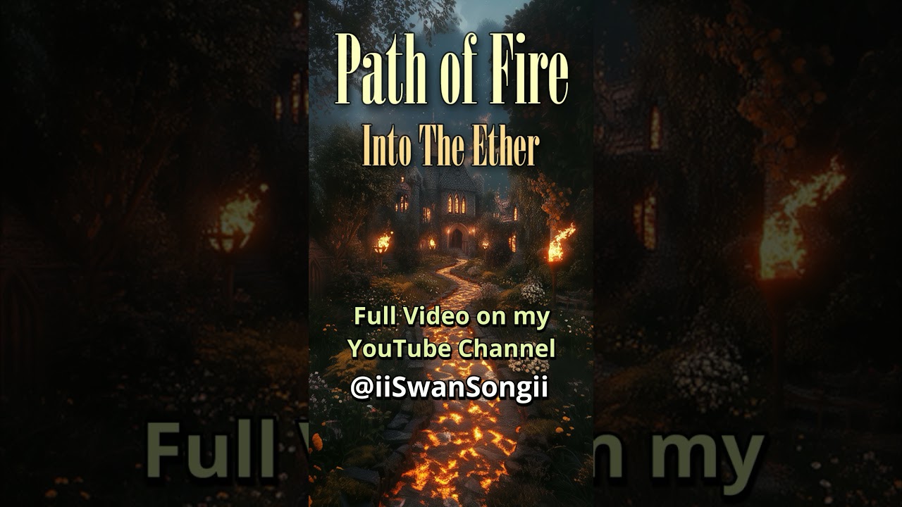 Into the Ether - Path of Fire (Official Lyric Video) | Medieval Folk | Harp & Dubstep Fusion
