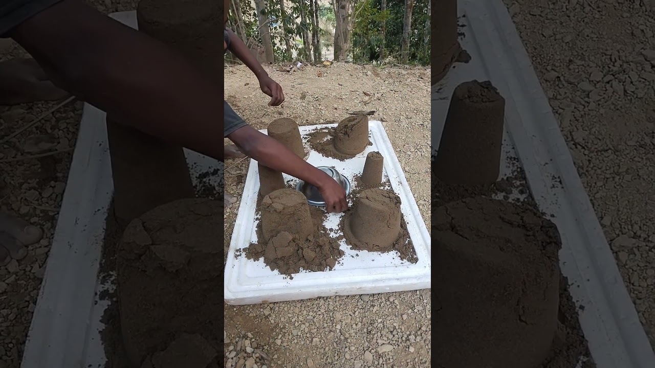 Most Satisfying Sand Cake Cutting😍 ASMR