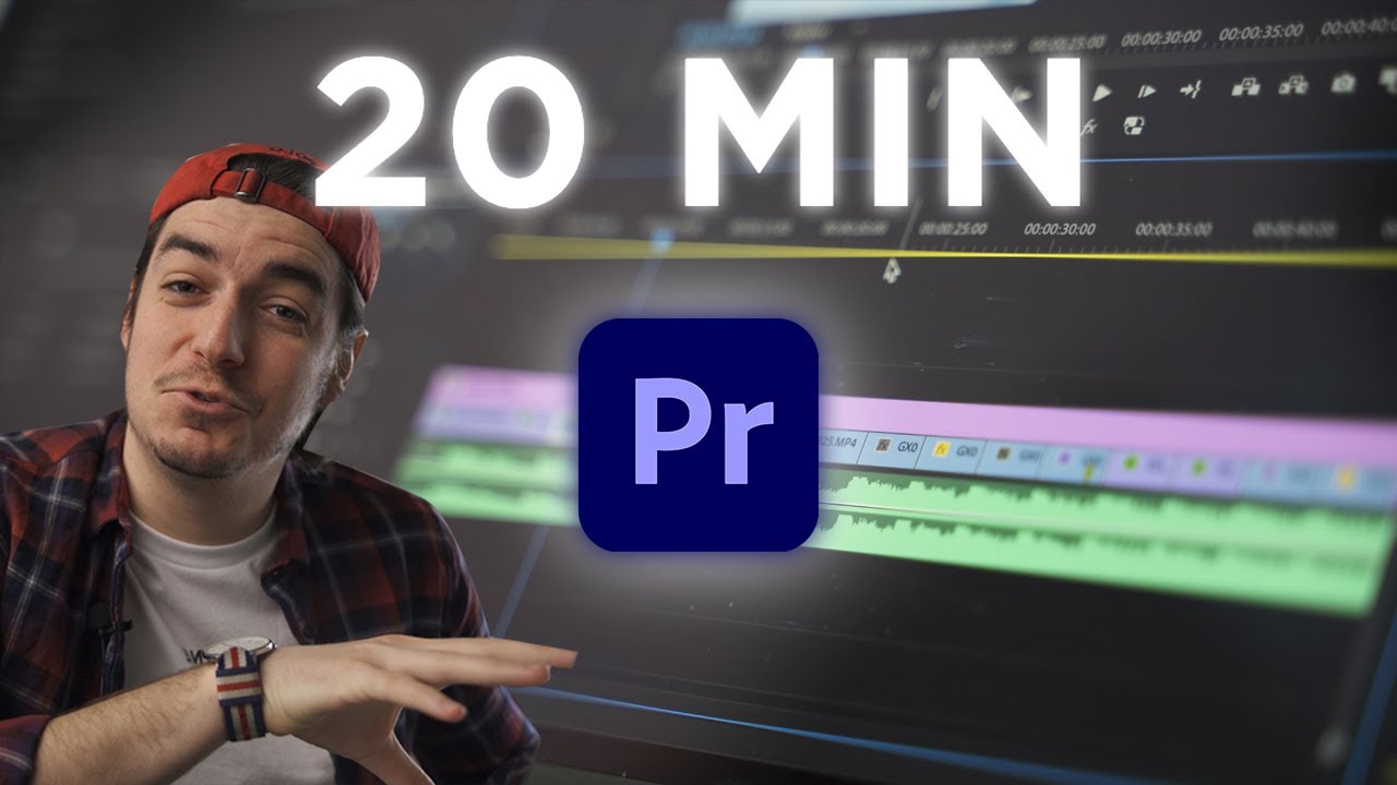 MONTER une VIDÉO sur PREMIÈRE PRO en 20 min