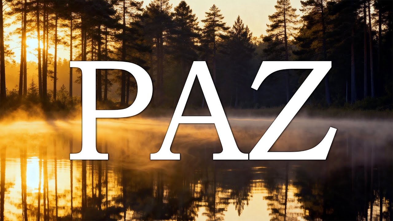 Lago Espejo al Amanecer 🌅 Jesús Trae Paz | Música Cristiana para Meditar