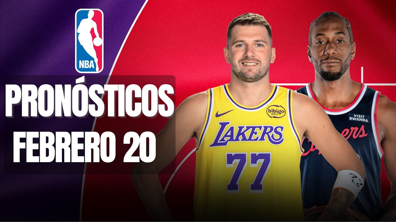 🏀🔥PRONÓSTICOS DE LA NBA PARA HOY VIERNES 20 DE FEBRERO | PICKS GRATIS🔥🏀