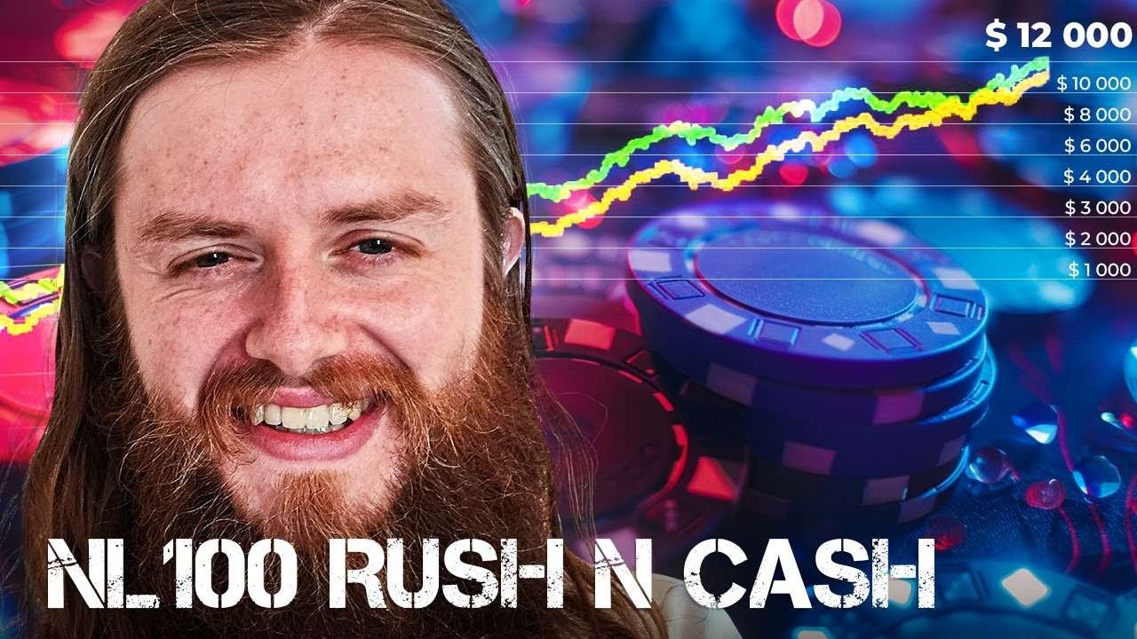 Raw GG Poker Footage - How to CRUSH NL100 Rush n Cash