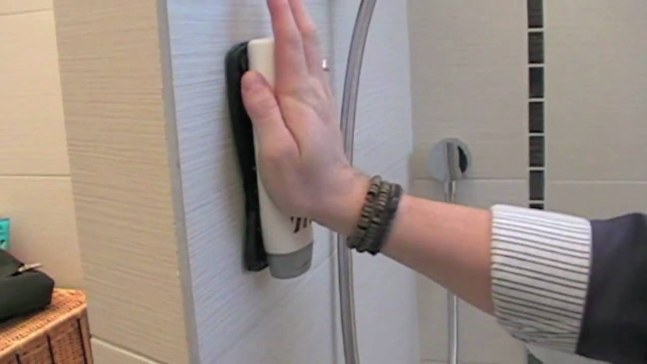 Shampoo holder med sugekopper