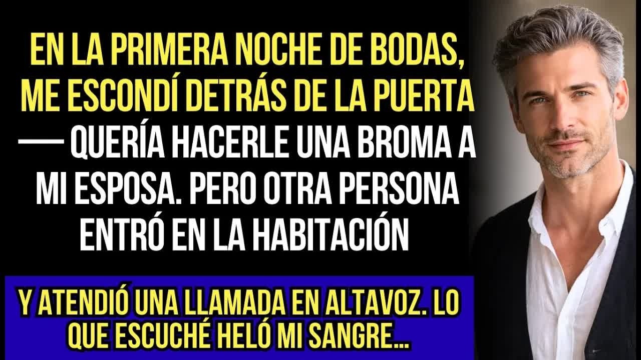 Me Escondí En Mi Noche De Bodas Para Hacerle Una Broma A Mi Esposa. Escuché Algo Que Heló Mi Sangre