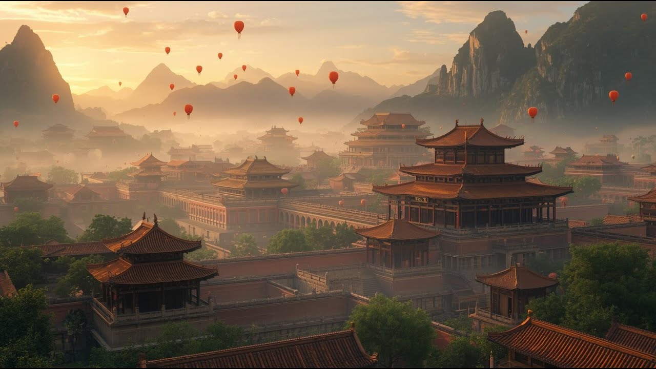 Empire Chinois Antique — Musique d’Ambiance Calme & Impériale