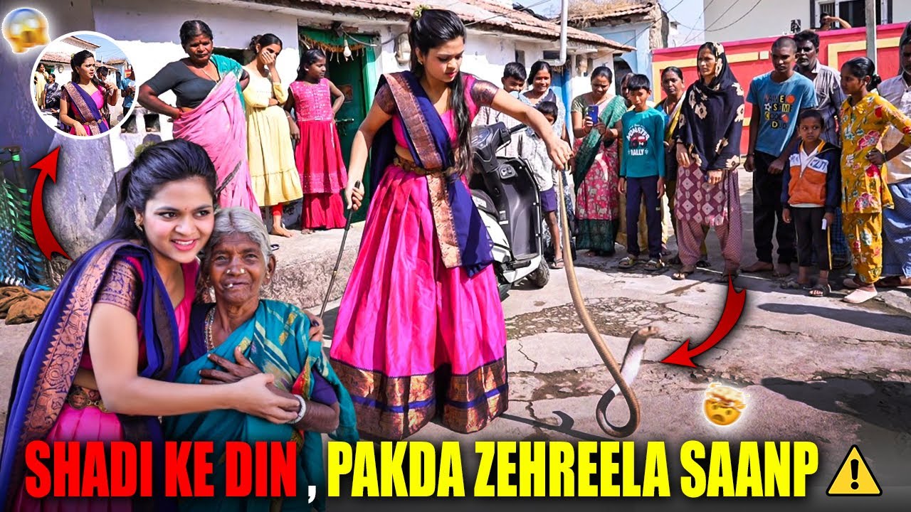 Shaadi Chhodkar Khubsurat Ladki Ne Pakda Zehreela Saanp 😱🐍 || Sahiba Wild World || 