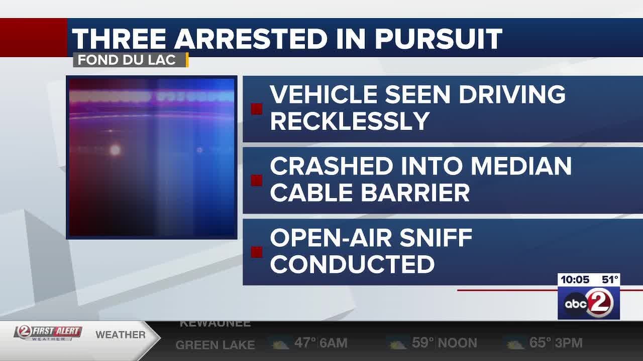 Rifle, illegal drugs seized after 17-mile pursuit in Fond du Lac County