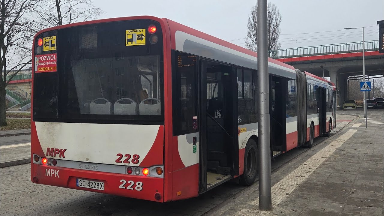 Solaris urbino 18 III euro 3 #228 MPK Częstochowa linia 12