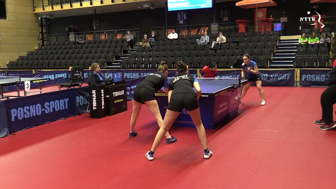 NK Tafeltennis 2023: Kim Vermaas/Esmee van Marwijk - Shuohan Men/Dobrila Jorguseska